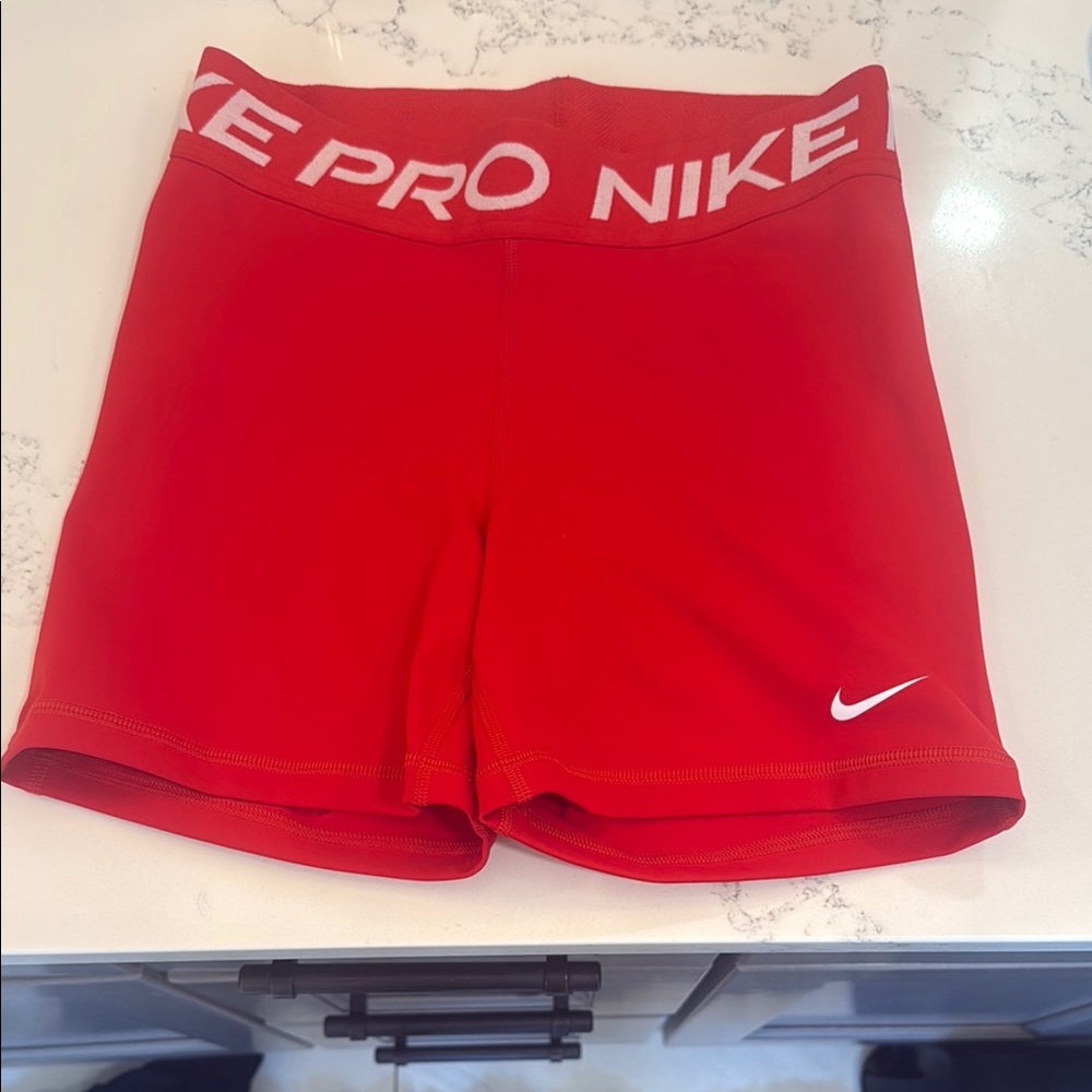 NWT Nike Women's Bright Red Athletic Shorts